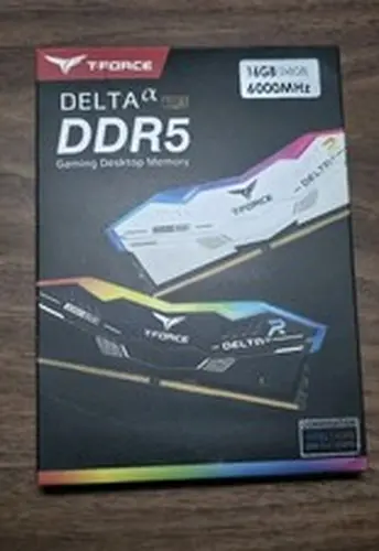 TEAMGROUP T-Force Delta BLACK RGB DDR5 6000 CL 38 16GB (2x8GB)