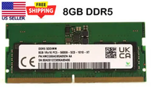 Samsung 8GB DDR5 5600 PC5-5600B-SC0-1010-XT Laptop Memory M425R1GB4PB0-CWM0D