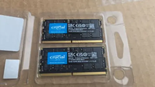 Crucial 32GB DDR5 RAM 5600 SO-DIMM Kit (2x16GB) - Black