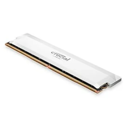 Crucial Pro 16GB DDR5-6000 CL36 White Desktop RAM XMP EXPO CP16G60C36U5W