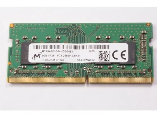 MTA8ATF1G64HZ-2G6E1 Micron 8gb Pc4-21300 Ddr4-2666mhz So-Dimm Memory