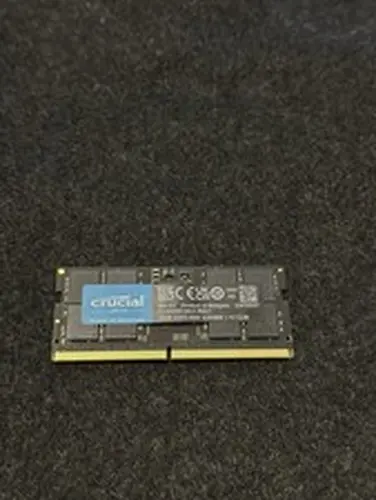 Crucial 32GB DDR5 5600MHz C46 SODIMM Laptop Memory Kit Black