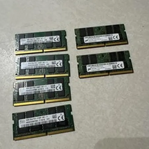 6 Sticks Of DDR4 16gb Each