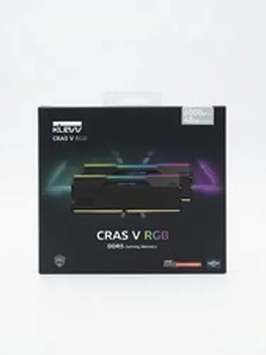 LEVV CRAS V RGB 48GB (2x24GB) DDR5 6000MT/s Gaming Memory Kit - Black