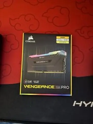 Vengeance RGB Pro 16GB DDR4 Dram 3200MHz C16 Memory Kit Black
