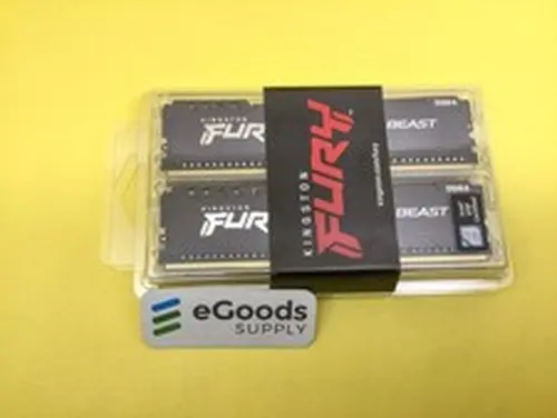 KF436C18BBK4/128 Kingston Fury 128GB (4 x 32GB) DDR4 3600MHz Desktop MEMORY New
