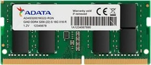 ADATA Premier 32GB Single DDR4 3200MHz CL22 PC4-25600 260-Pin SODIMM Memory RAM
