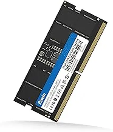 Biwin RS200 DDR5 RAM 16GB 5600MHz, SODIMM 262-pin CL46, Laptop Computer Memory, Mini PC, 1.1V / Independent PMIC/On-die ECC, High Performance RAM for AI or Gaming Computer, Single