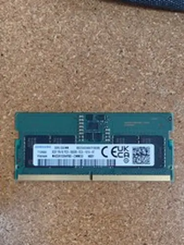 Samsung 8GB 1Rx16 PC5-5600B-SCO-1010 SODIMM DDR5-44800 Non-ECC Laptop Memory RAM