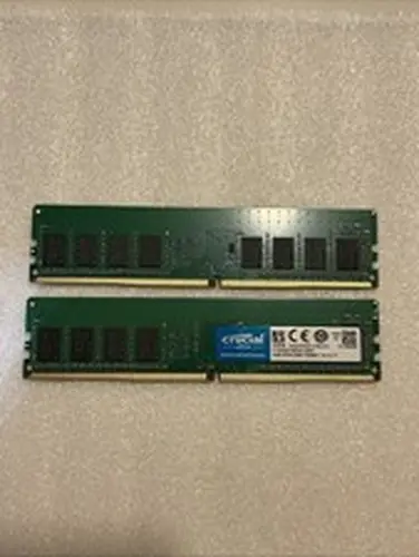 Crucial 8GB(2 x 4GB) DDR4-2400 Desktop Memory RAM 1816MT