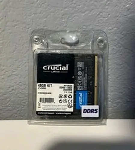 Crucial 48GB DDR5 RAM, 4800MHz Laptop Memory Kit, SODIMM