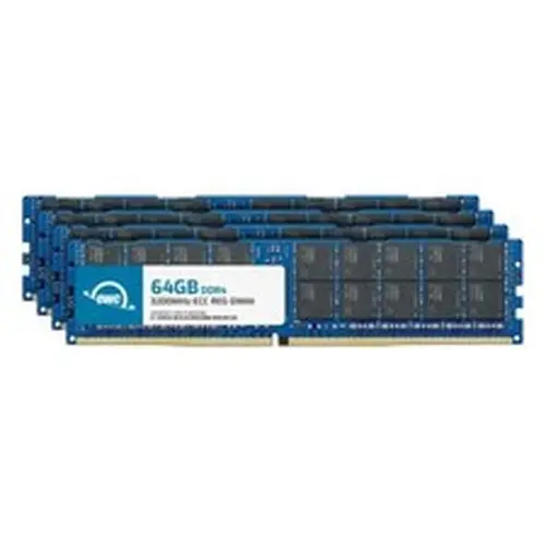 OWC 256GB (4x64GB) DDR4 3200MHz 2Rx4 ECC Registered RDIMM 288pin Memory RAM