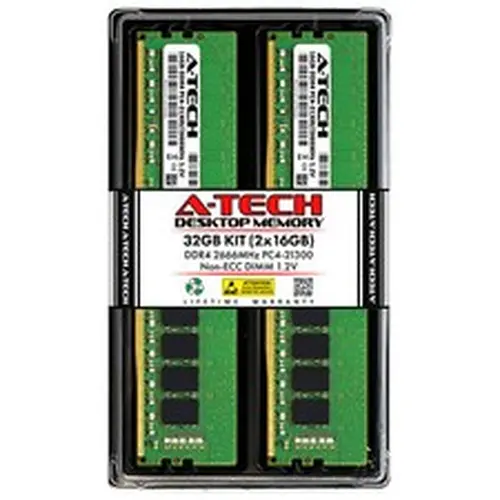 32GB 2x16GB DDR4-2666 MSI B250M PRO-VD B350 TOMAHAWK B360 GAMING PLUS Memory RAM