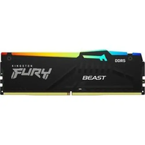 Kingston FURY Beast RGB 8GB DDR5 5200 Desktop Memory