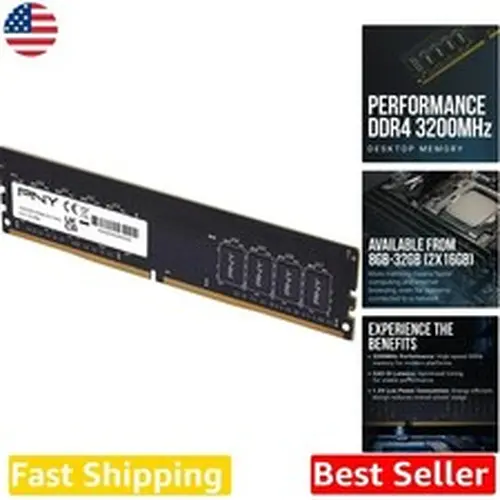 Performance 16GB DDR4 Desktop RAM 3200MHz CL22 PC4-25600 288-Pin