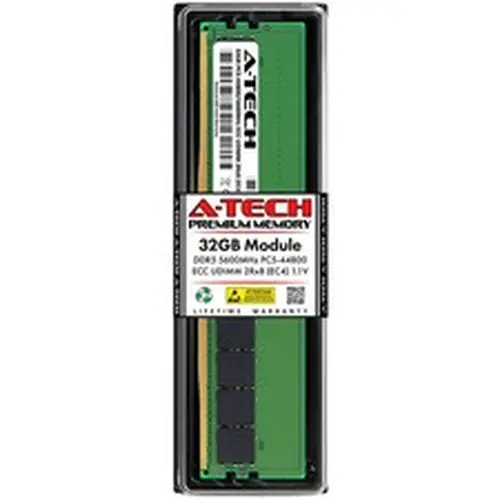 32GB DDR5 PC5-44800 ECC UDIMM (Replacement for Hynix HMCG88AGBEA081N) Memory RAM