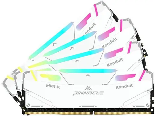 Timetec Pinnacle Konduit RGB 32GB KIT(4x8GB) DDR4 3200MHz PC4-25600 CL16-18-18-38 1.35V Compatible for AMD and Intel Desktop Gaming PC Memory...