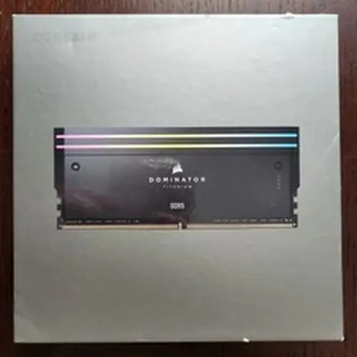 CORSAIR DOMINATOR TITANIUM RGB 32GB (2x16GB) DDR5 CL32 6600MHZ RAM MEMORY BLACK