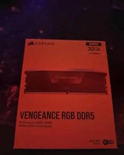 corsair vengeance rgb 32 gb (2 x 16 gb) ddr5-7200 cl34 memory