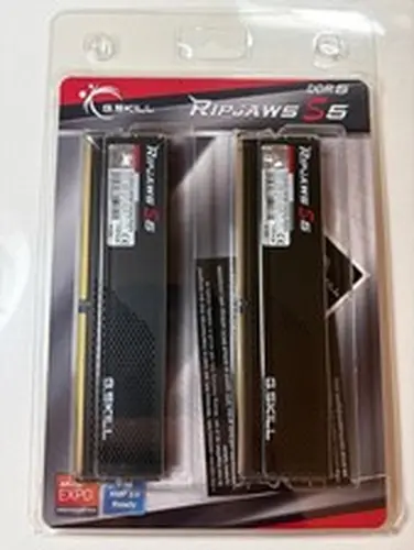 G.SKILL Ripjaws S5 32GB (2x16GB) DDR5-6000 CL36 EXPO/XMP — NEW