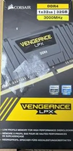 Corsair Vengeance LPX 32GB DDR4 Memory DIMM 3200MHz CMK32GX4M1D3000C16