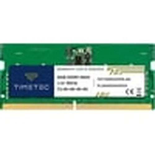 Timetec 8GB DDR5 5600MHz PC5-44800 Unbuffered Non-ECC 1.1V CL46 1Rx16 Single Rank 262Pin SODIMM Laptop Memory RAM Module Upgrade