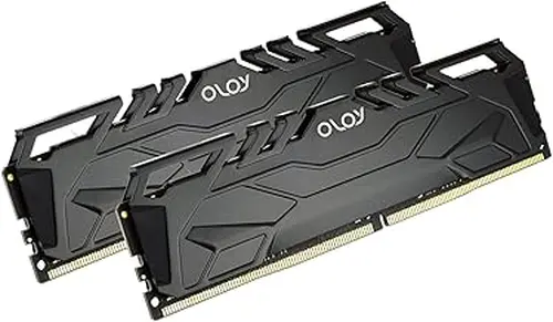 OLOy DDR4 RAM 16GB (2x8GB) Black Owl 2666 MHz CL19 1.2V 288-Pin Desktop UDIMM (MD4U082619BJDA)