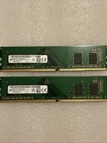 Micron 16GB (2x8GB) DDR4-3200 DIMM Desktop Memory RAM MTA4ATF1G64AZ-3G2E1