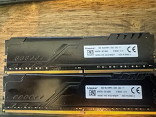 16Gb Kingston FURY DDR4-2666 (2x8Gb 1Rx8 Xmp4-3200-ua2-11) Desktop Memory