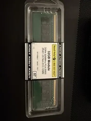 A-Tech 32GB PC4-25600 Desktop DDR4 3200 Non-ECC DIMM 288-Pin Memory RAM 1x 32G