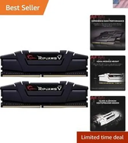 Optimize Your Setup: Ripjaws V 16GB DDR4 RAM (2x8GB) 3200MT/s for PC & Gaming