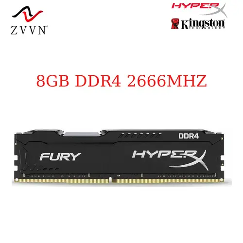 16G 8GB DDR4 2666MHZ 2400MHZ 2133MHZ DIMM Desktop RAM For HyperX FURY Lot 16GB