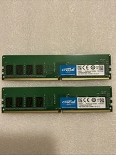 Crucial 8GB(2 x 4GB) DDR4-2400 Desktop Memory RAM 1816MT