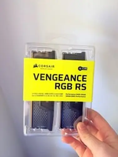 VENGEANCE RGB RS 32GB (2x16GB) DDR5 DRAM Up To 6000MT/S CL36 Memory Kit — GREY