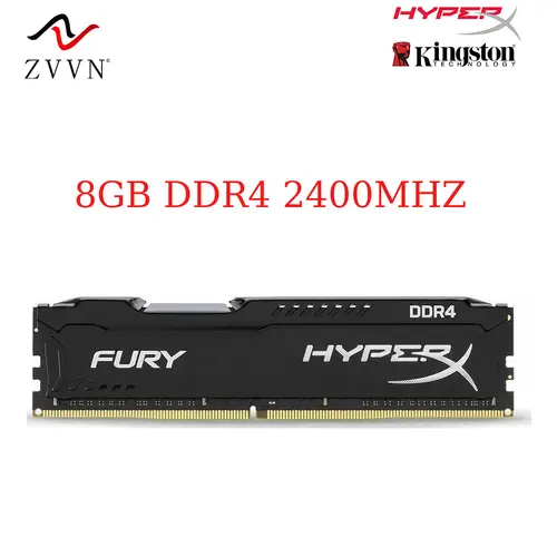 16G 8GB DDR4 2666MHZ 2400MHZ 2133MHZ DIMM Desktop RAM For HyperX FURY Lot 16GB