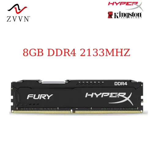 16G 8GB DDR4 2666MHZ 2400MHZ 2133MHZ DIMM Desktop RAM For HyperX FURY Lot 16GB