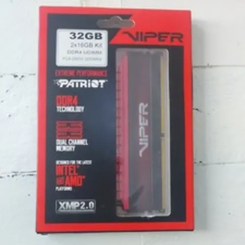Patriot Viper 4 32GB 2x16GB DDR4 3200MHz CL16 Desktop Gaming RAM NEW