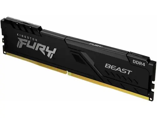 Kingston FURY Beast 32GB DDR4 Single Desktop Memory, 3600MT/s PC4-28800 CL18 18-22-22 1.35V XMP 2.0 Non-ECC Unbuffered 288-pin UDIMM, for Intel &...