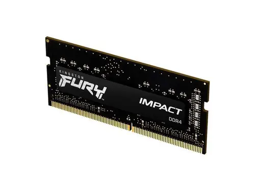 Kingston FURY Impact 32GB DDR4 SODIMM Laptop Memory RAM, 3200MT/s PC4-25600, CL20 20-22-22 Timing, 1.2V LowVoltage, 260Pin NonECC Unbuffered...