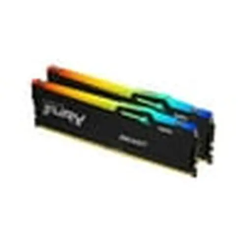 Kingston Kingston FURY Beast 64GB (2 x 32GB) 288-Pin PC RAM DDR5 6000 (PC5 48000) Memory (Desktop Memory) Model KF560C36BBEAK2-64
