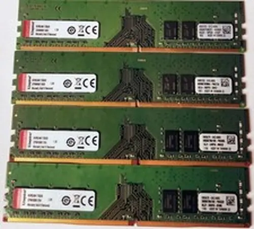Kingston 32GB (4x8GB) DDR4-2400 PC4-19200 DIMM (KVR24N17S8/8) Desktop Memory