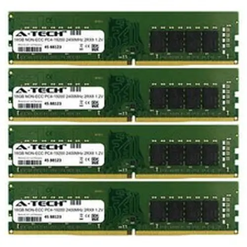 64GB 4 x 16GB DDR4-2400 Memory RAM for DELL PRECISION 3420 3430 3620 3630 Towers