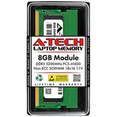 8GB DDR5-5200 Acer Nitro V 16 ANV16-41 Memory RAM