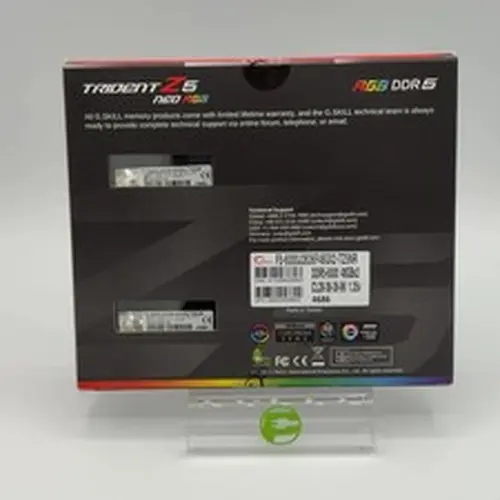 New G.Skill Trident Z5 NEO RGB 96GB (2x48GB) RAM DDR5 6000MHz F5-6000J2836F48GX2