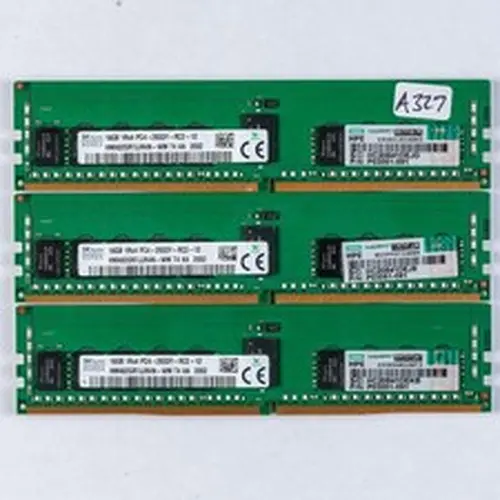 Lot of 3 SK Hynix 48GB (3x16GB) DDR4 PC4-2933Y RDIMM ECC Server Memory