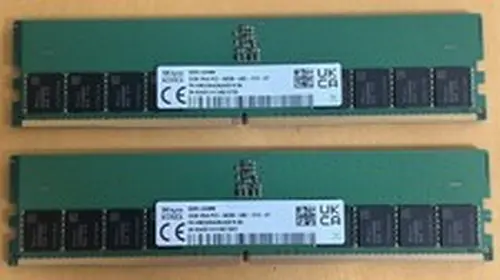 Sk Hynix 64GB (2x32GB) DDR5 5600MHz PC5-44800 UDIMM Memory RAM HMCG88AGBUA081N