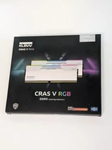 KLEVV CRAS V RGB 32GB 2x16GB DDR5 6000 CL28 White XMP EXPO Intel AMD