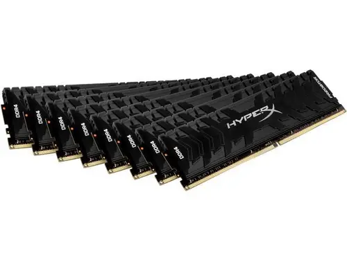 HyperX Predator 128GB (8 x 16GB) DDR4 3000MHz DRAM (Desktop Memory) CL15 1.35V Black DIMM (288-pin) HX430C15PB3K8/128 (Intel XMP)
