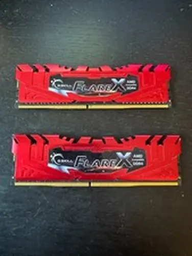 G.Skill Flare X 16GB (2x8GB) DDR4-2400 CL15 Desktop RAM Kit F4-2400C15D-16G