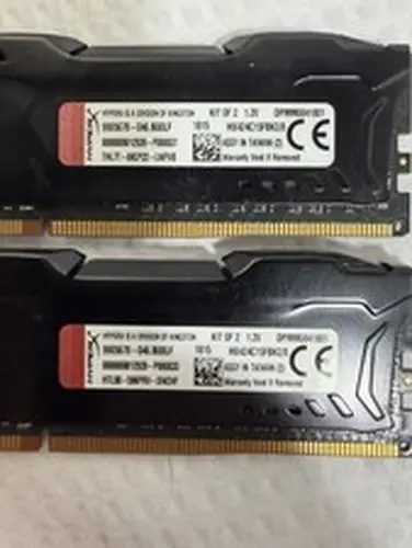 Kingston HyperX Fury 8GB 2x4GB DDR4-2400 Desktop RAM HX424C15FBK2/8